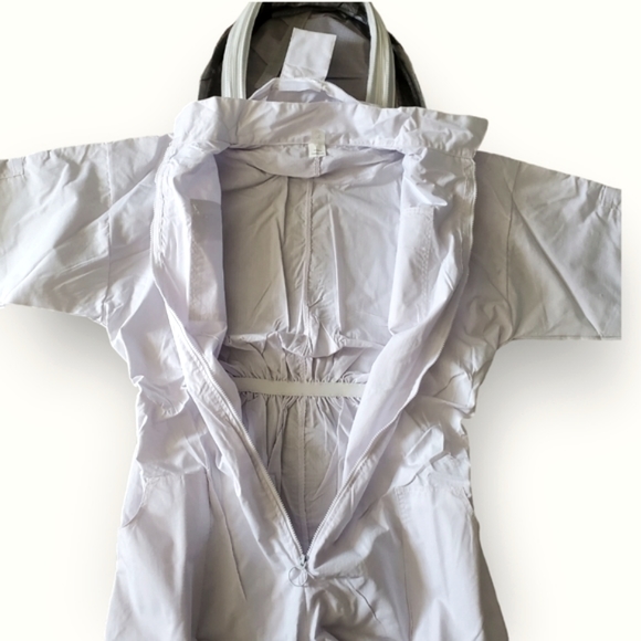 NEW Beekeepers Cotton Coverall With Detachable Veil Hood Size XXL - Picture 6 of 16